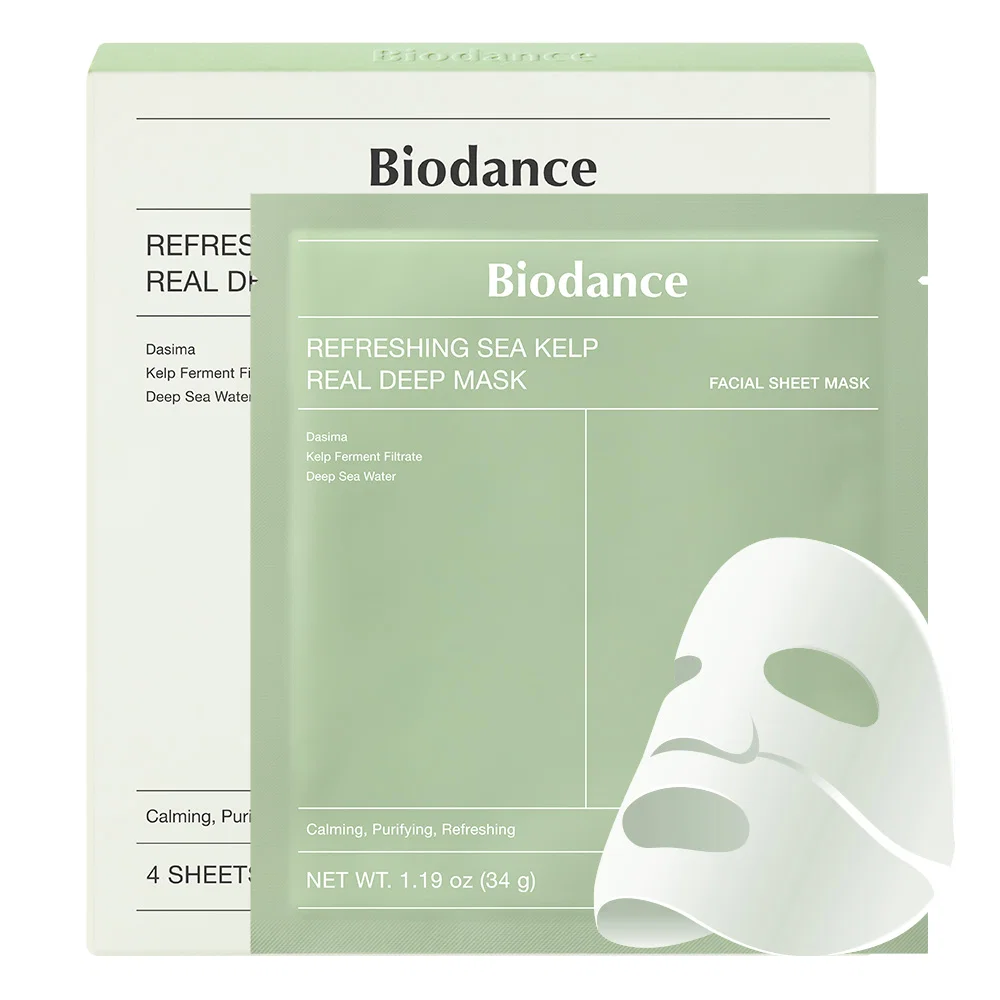 Refreshing Sea Kelp Real Deep Mask 4pk