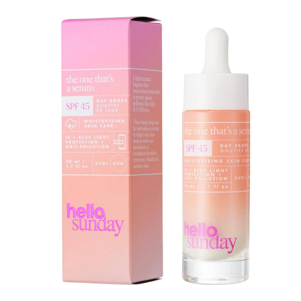 The one that's a serum - Andlitsdropar SPF45 30ml