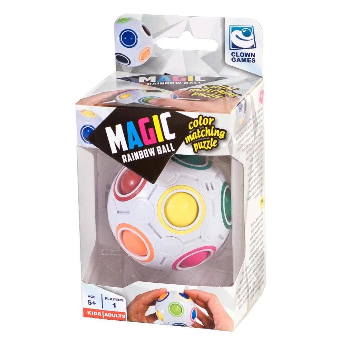 Rainbow Puzzle Ball