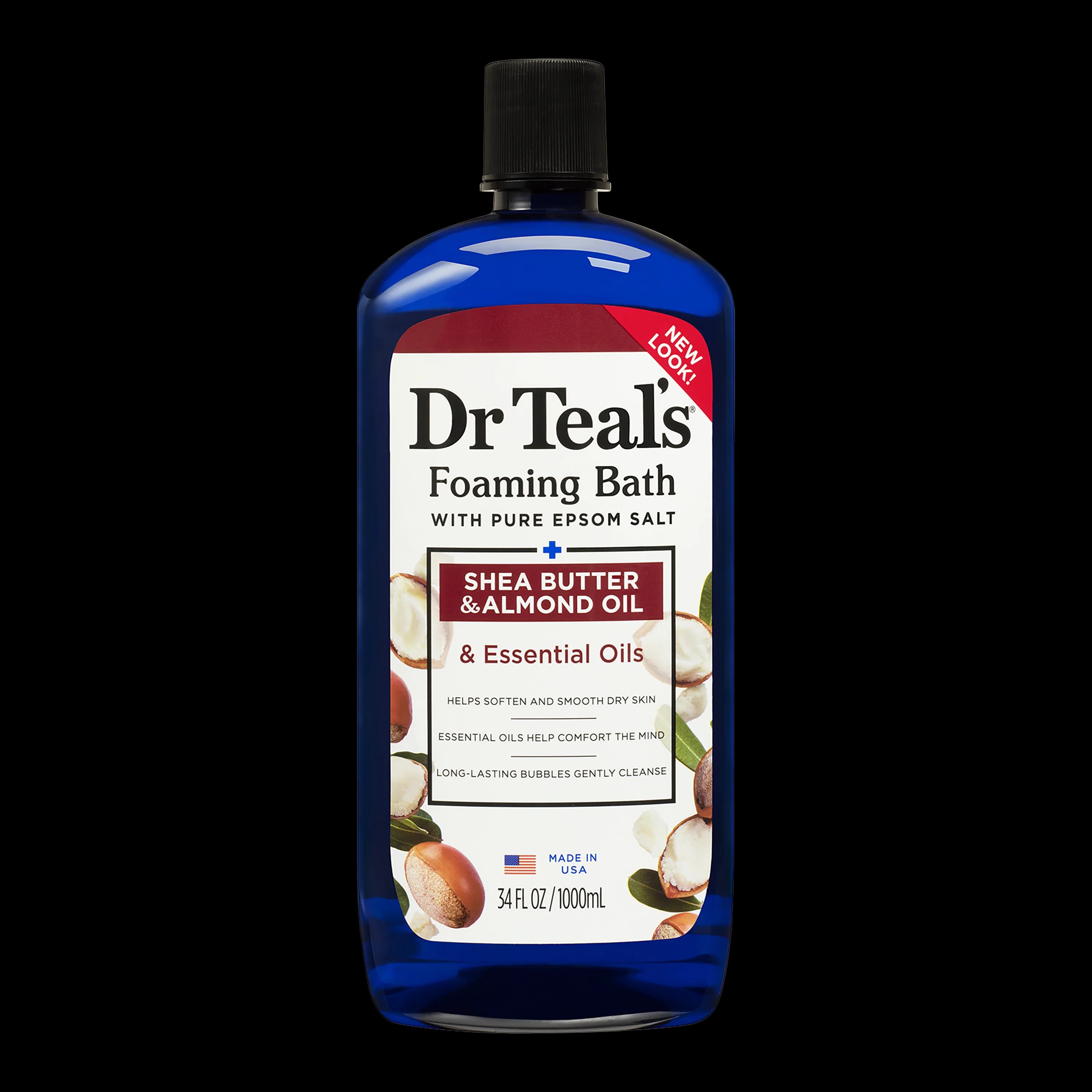 Shea Butter & Almond Foaming Bath 1L