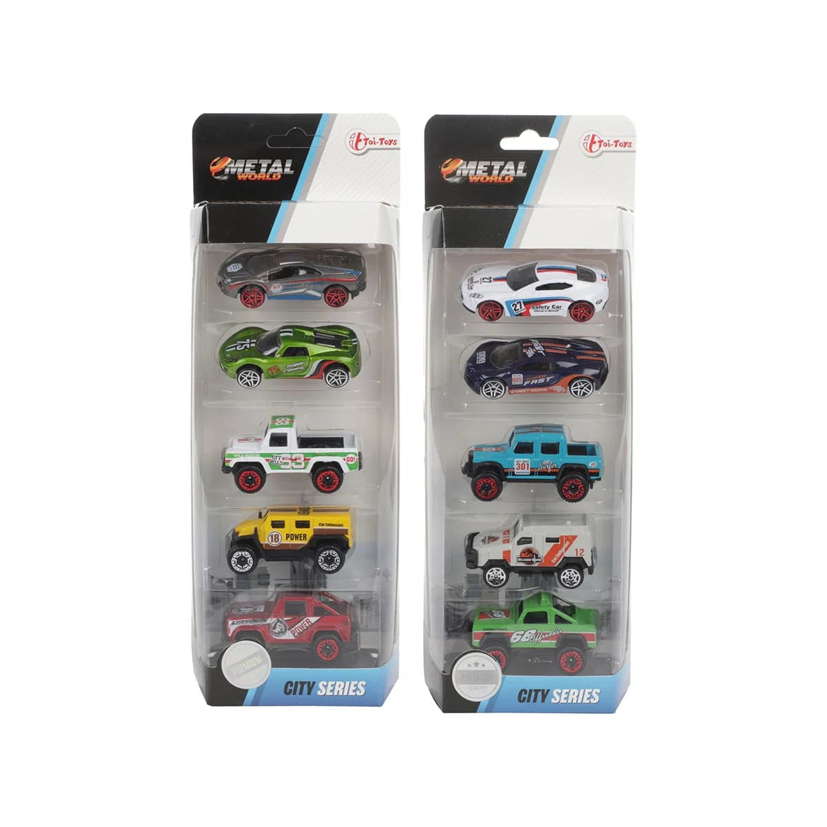 Rally Race Cars 5 stykki