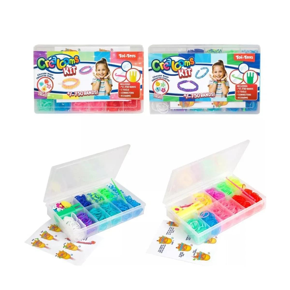 Loom Bands Set 750 stykki