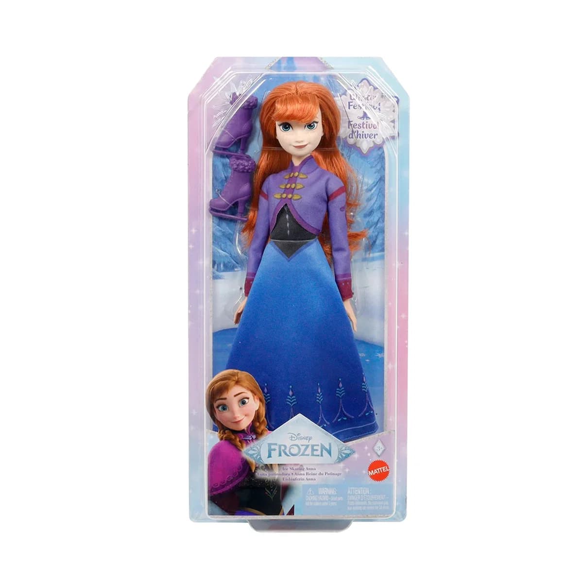 Ice Skating Anna Doll