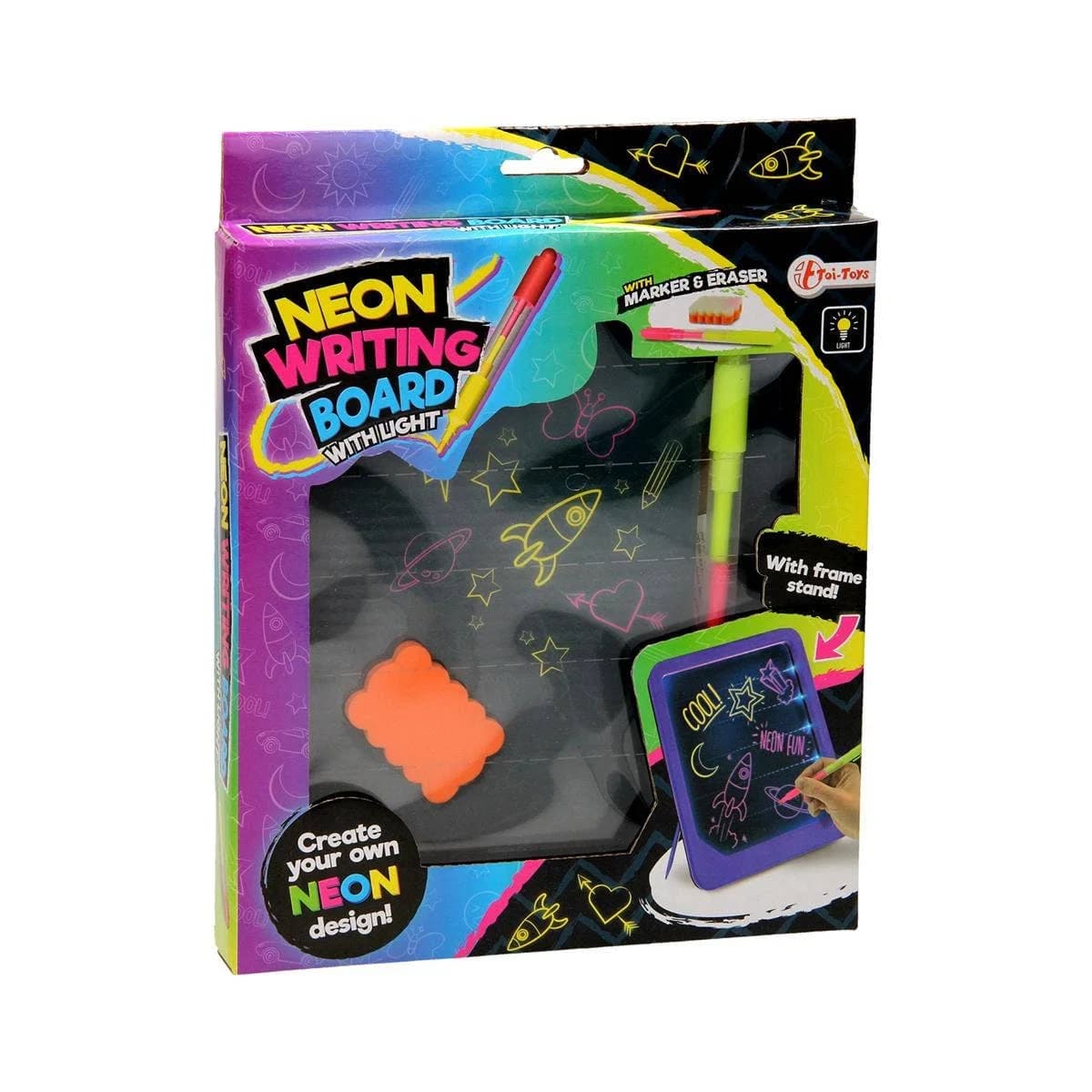 Neon Glow Writing Board