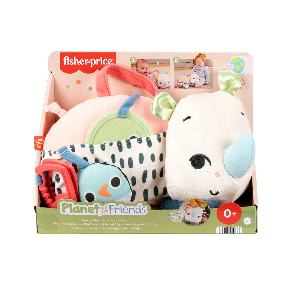 Tummy Time Roaming Rhino