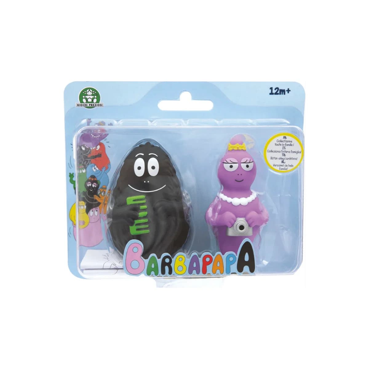 Barbapabba fígúrur 2 stykki