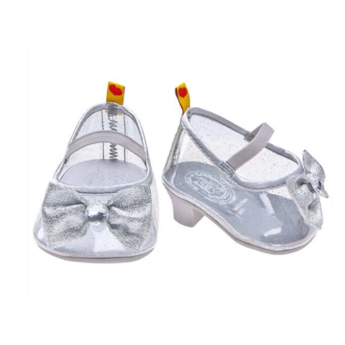 Silver Princess Heels