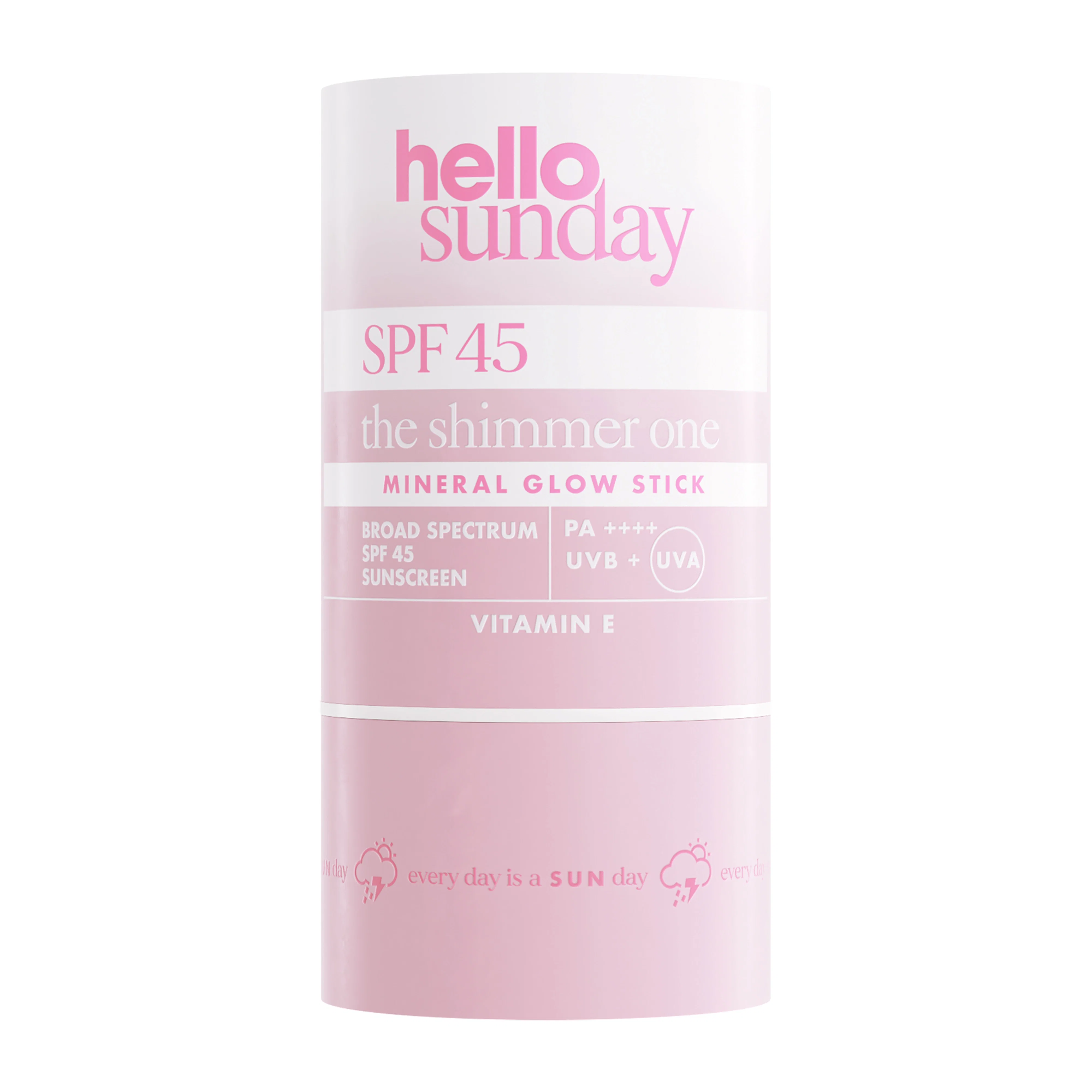 The shimmer one - mineral glow stick SPF45 20gr