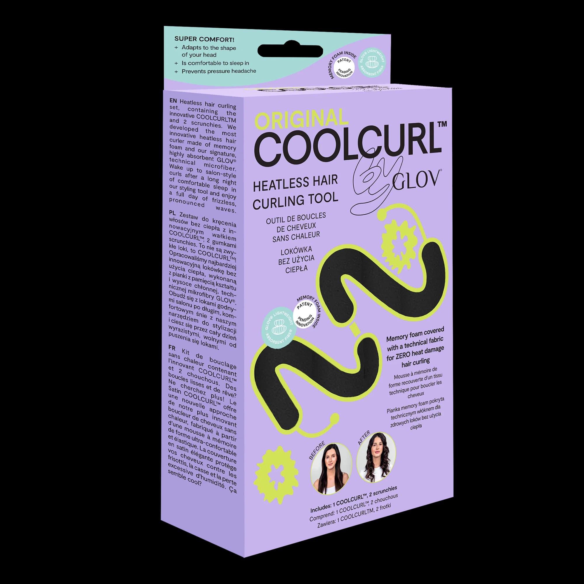 Coolcurl Svört