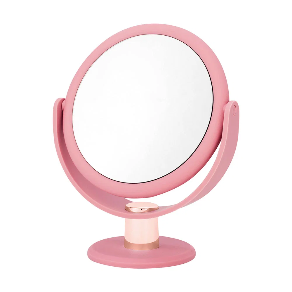 Spegill 10x Bleikur/Rose gold