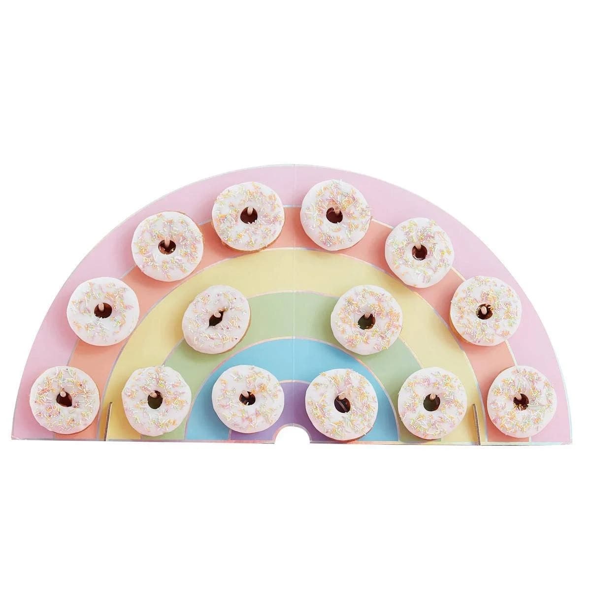 Make A Wish - Regnboga donut standur