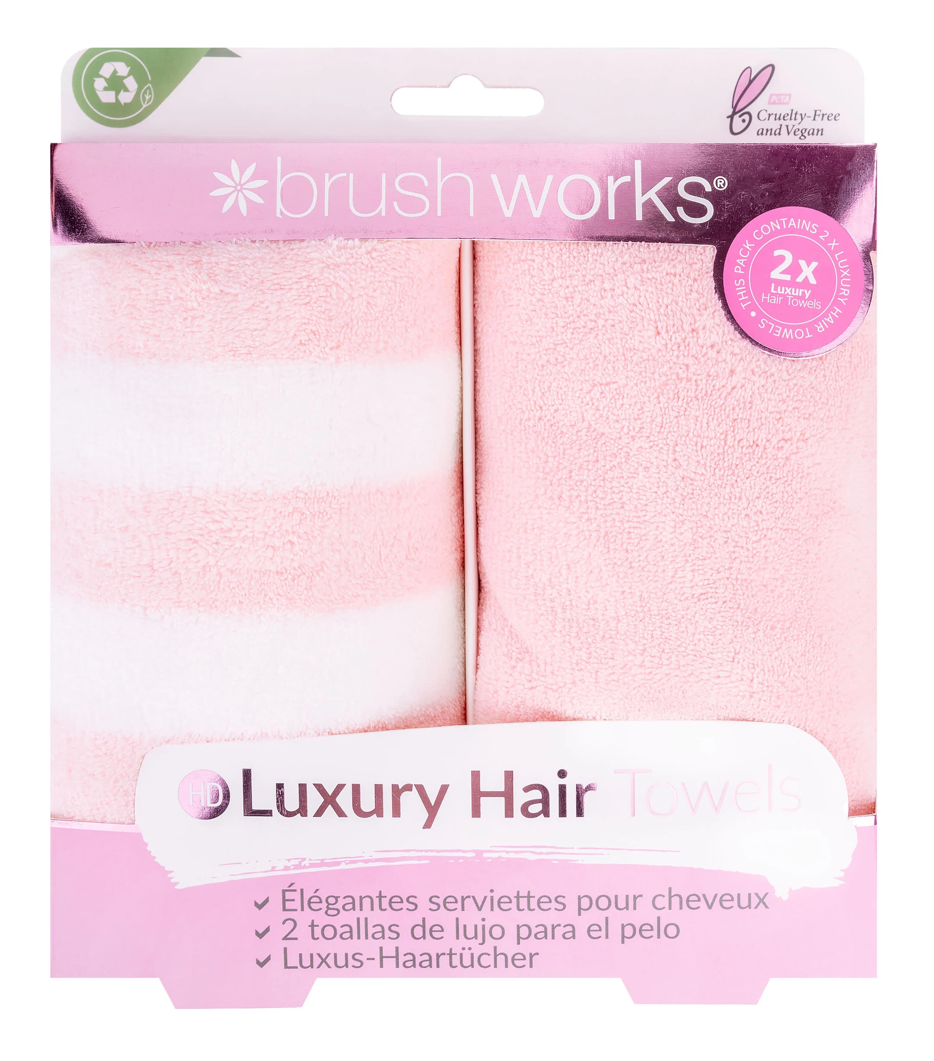 Luxury hair towels