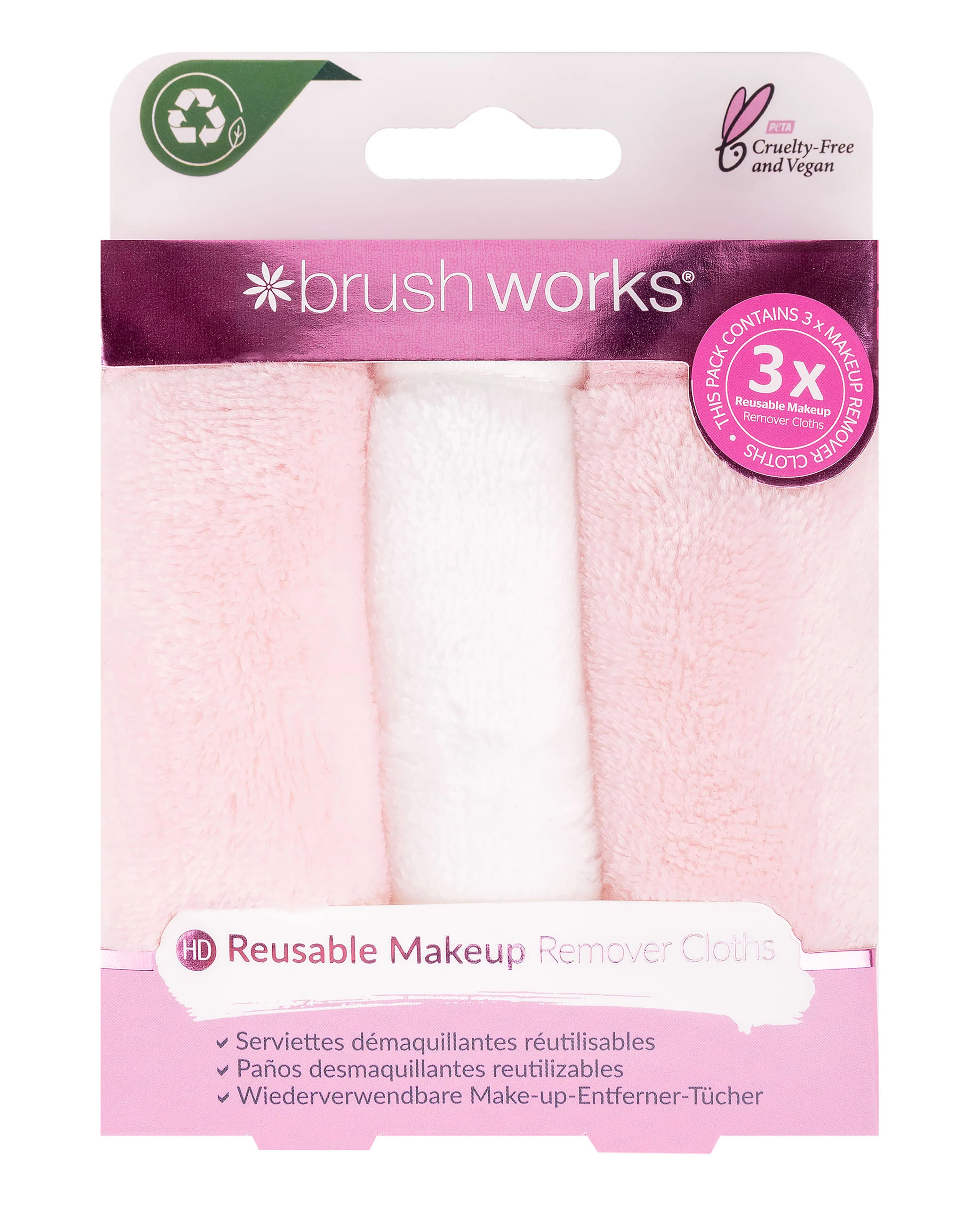 Make up remover cloth 3 stk.