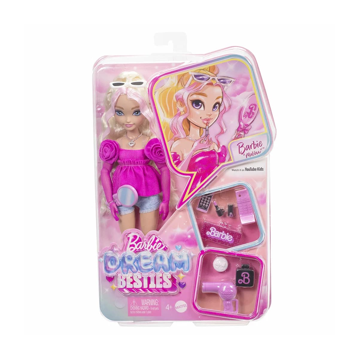 Dream Besties Malibu Barbie dúkka