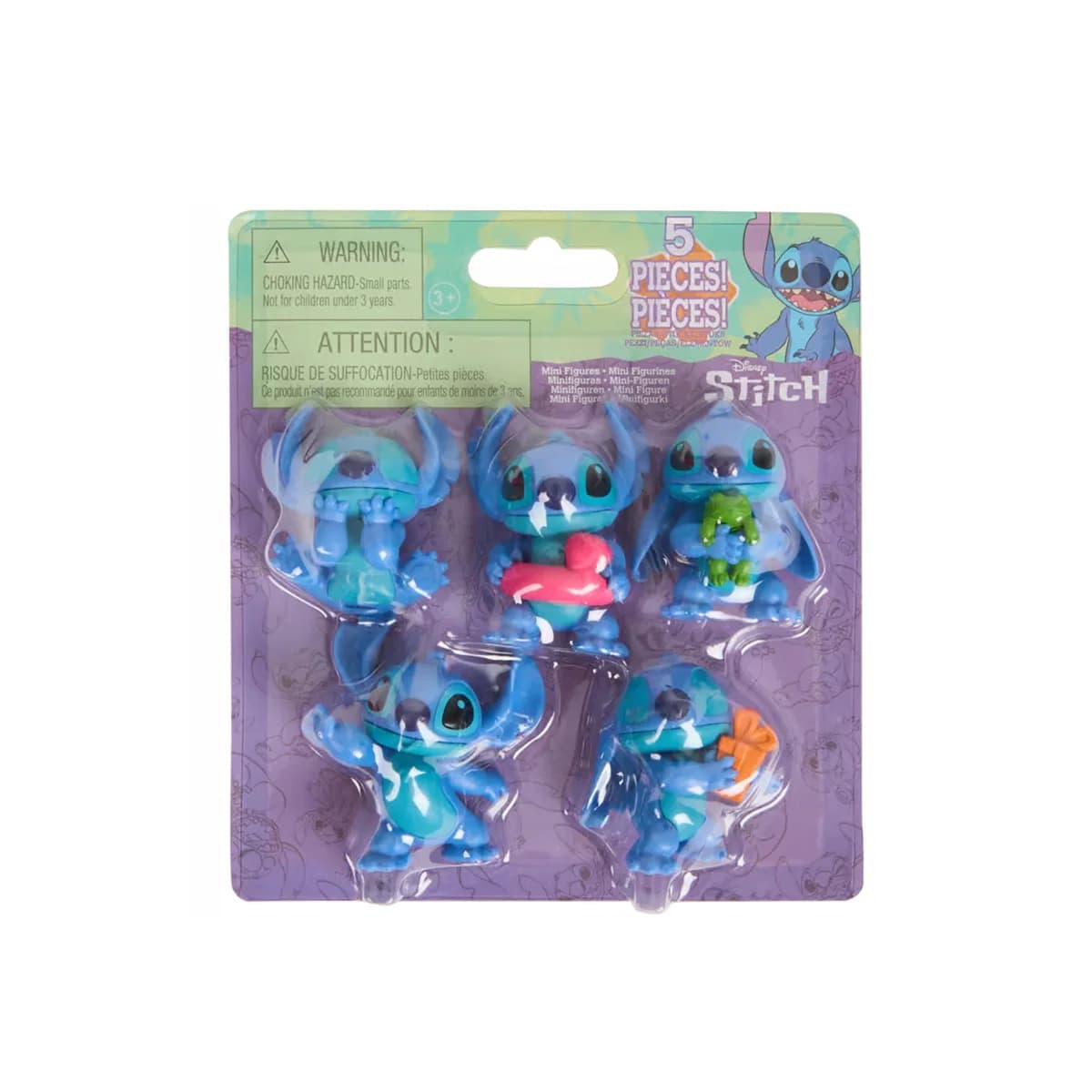 Stitch 5 Pack Mini Figure Set