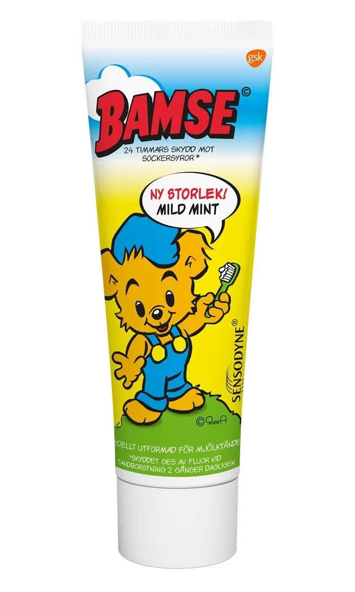 Bamse tannkrem 75 ml