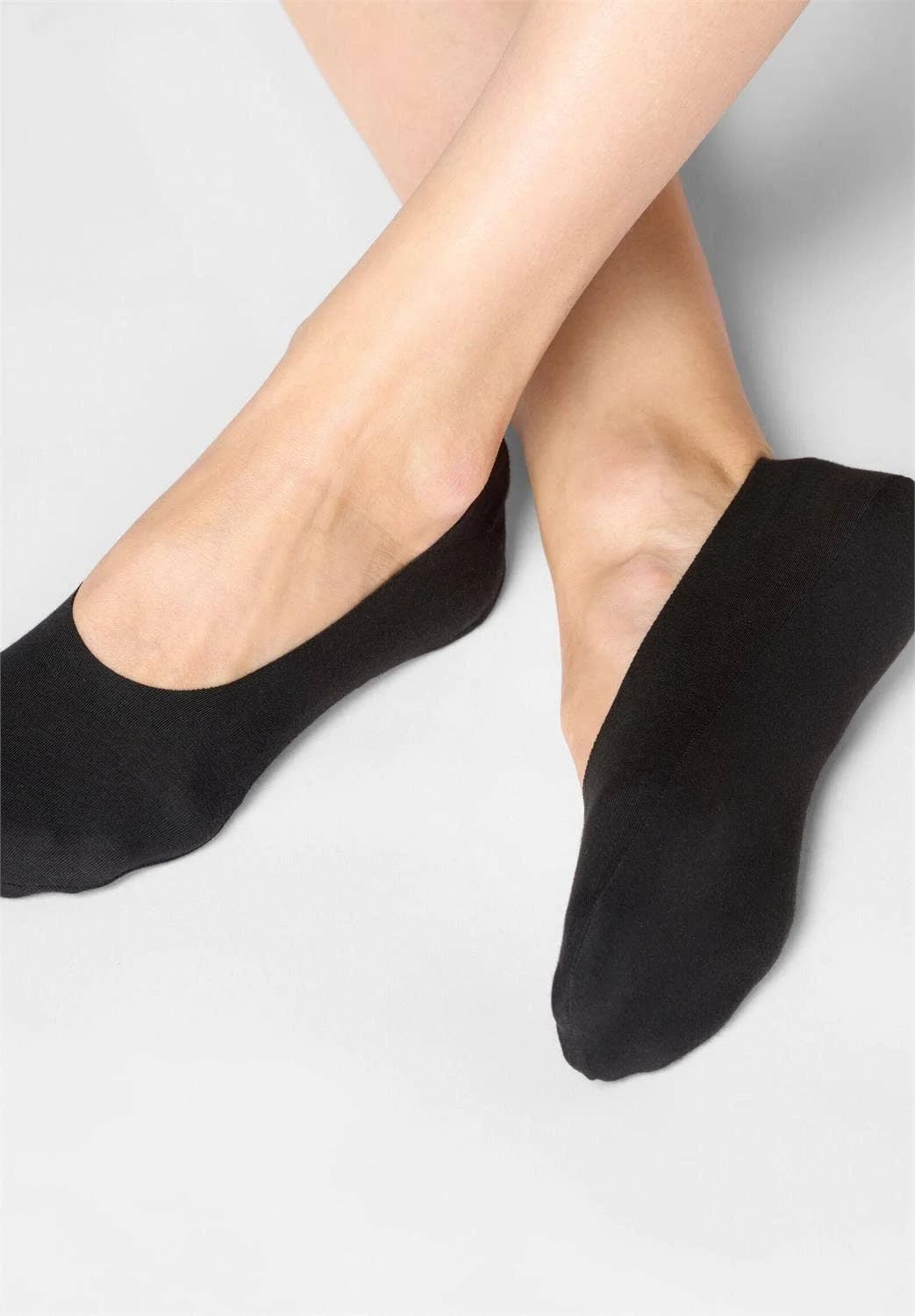 Sokkar Sottopiede Solange Cotton Black