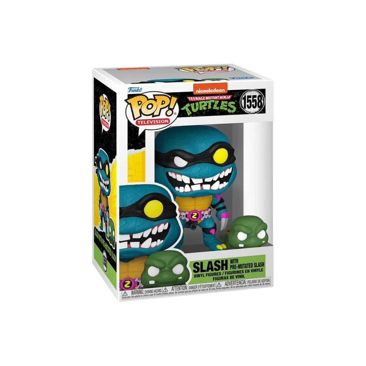 POP Vinyl TMNT Slash & Pre-Mutated Slash