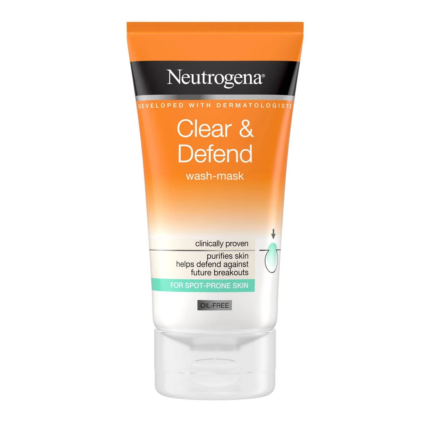 Clear+Defend Wash Mask 150ml