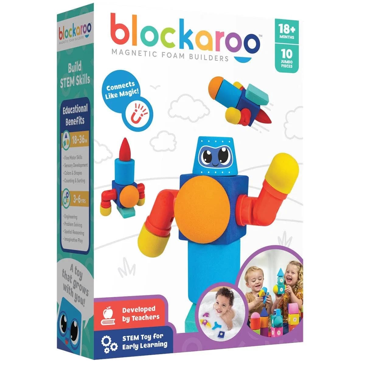 Blockaroo Small Robot 10 stk