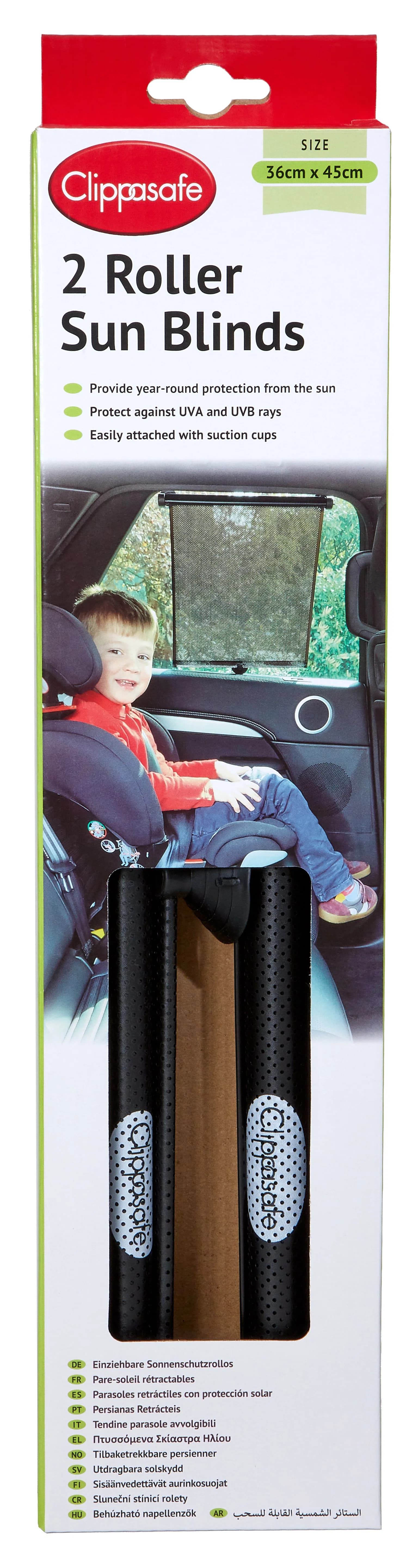 Sólgardínur í bíl