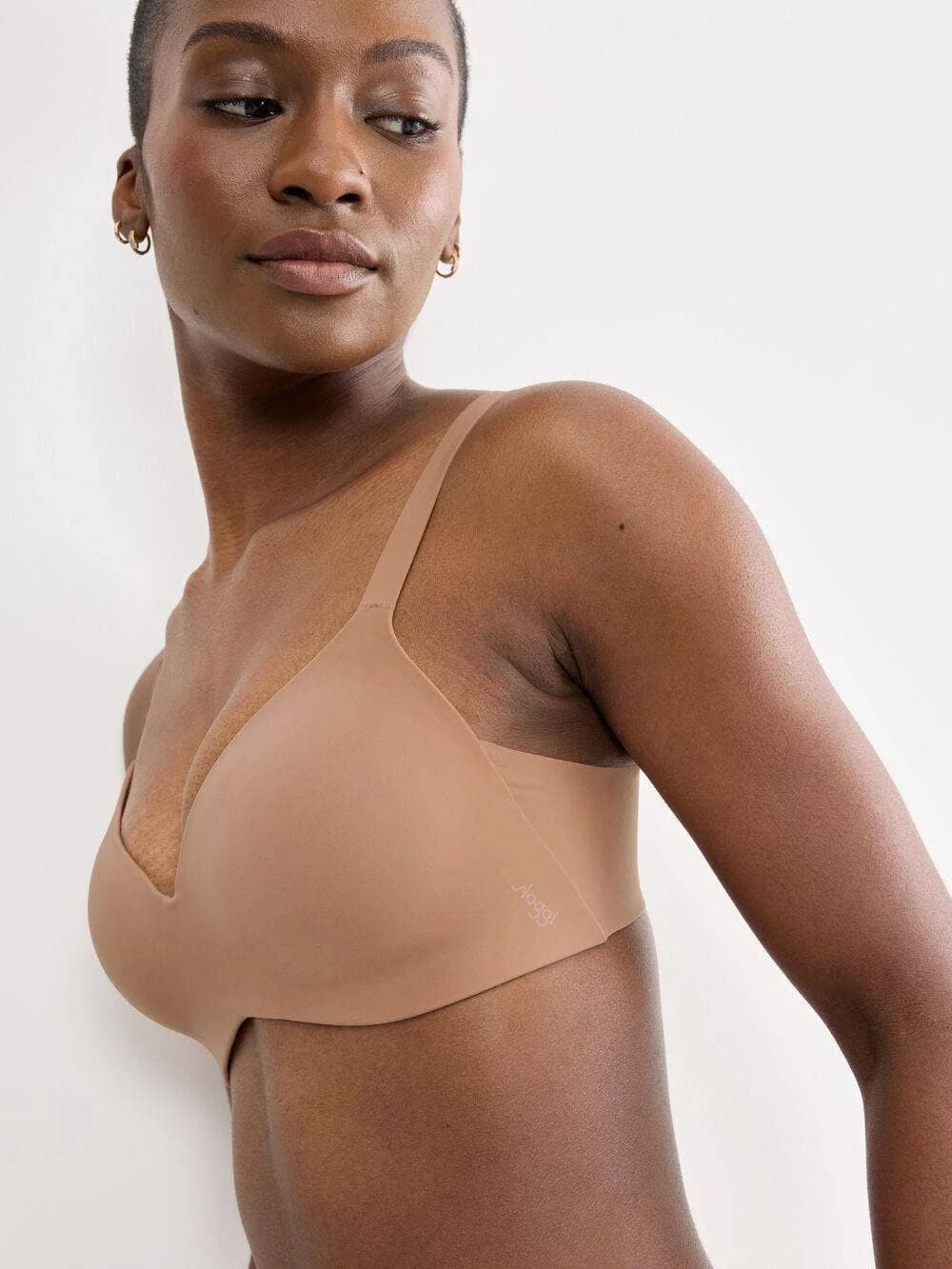 Sloggi Zero Feel 2.0 The Up Tshirt Bra Nostalgic Brown S-XL