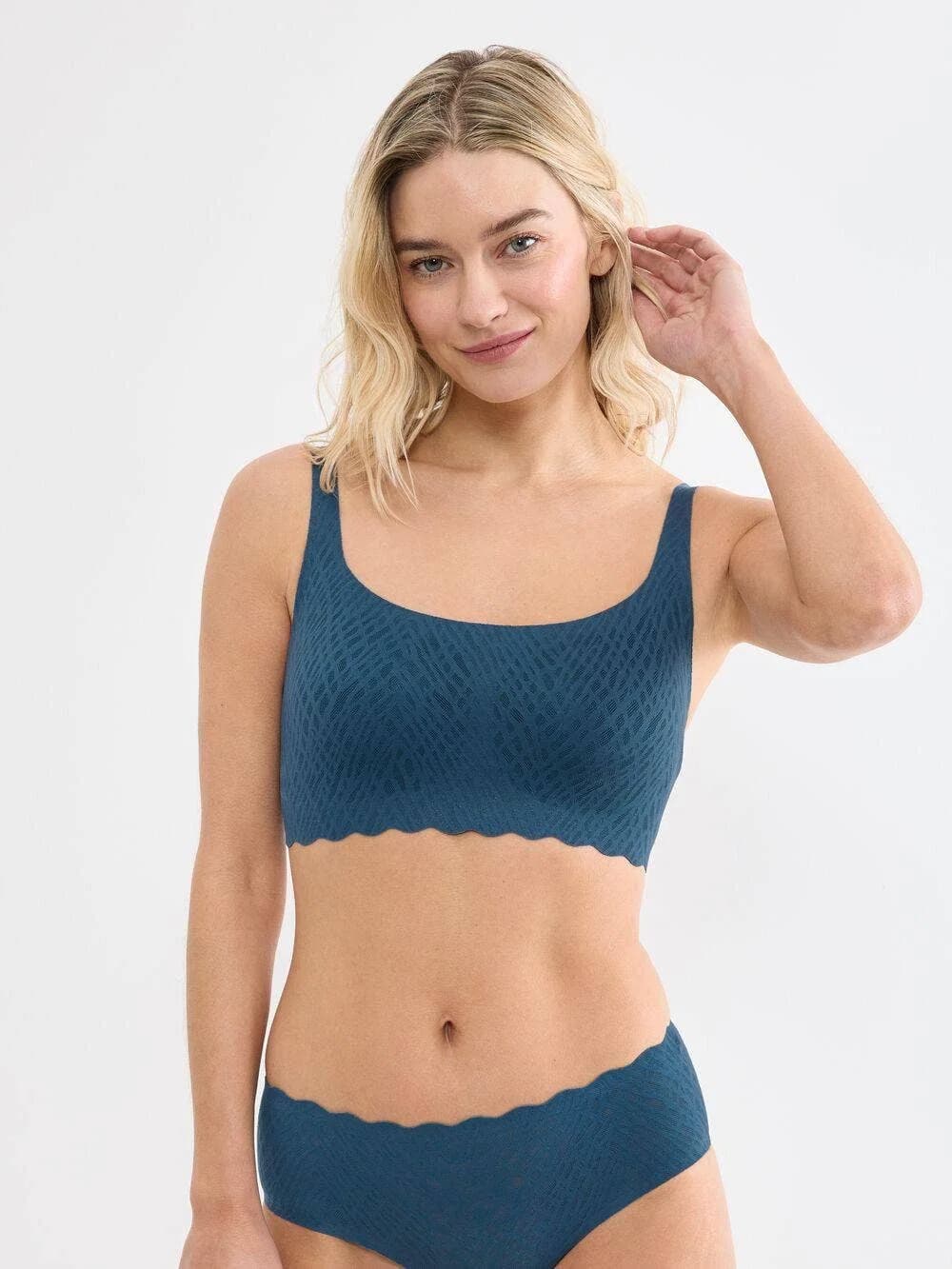 Sloggi Zero Feel Bliss Top Blár S-XL