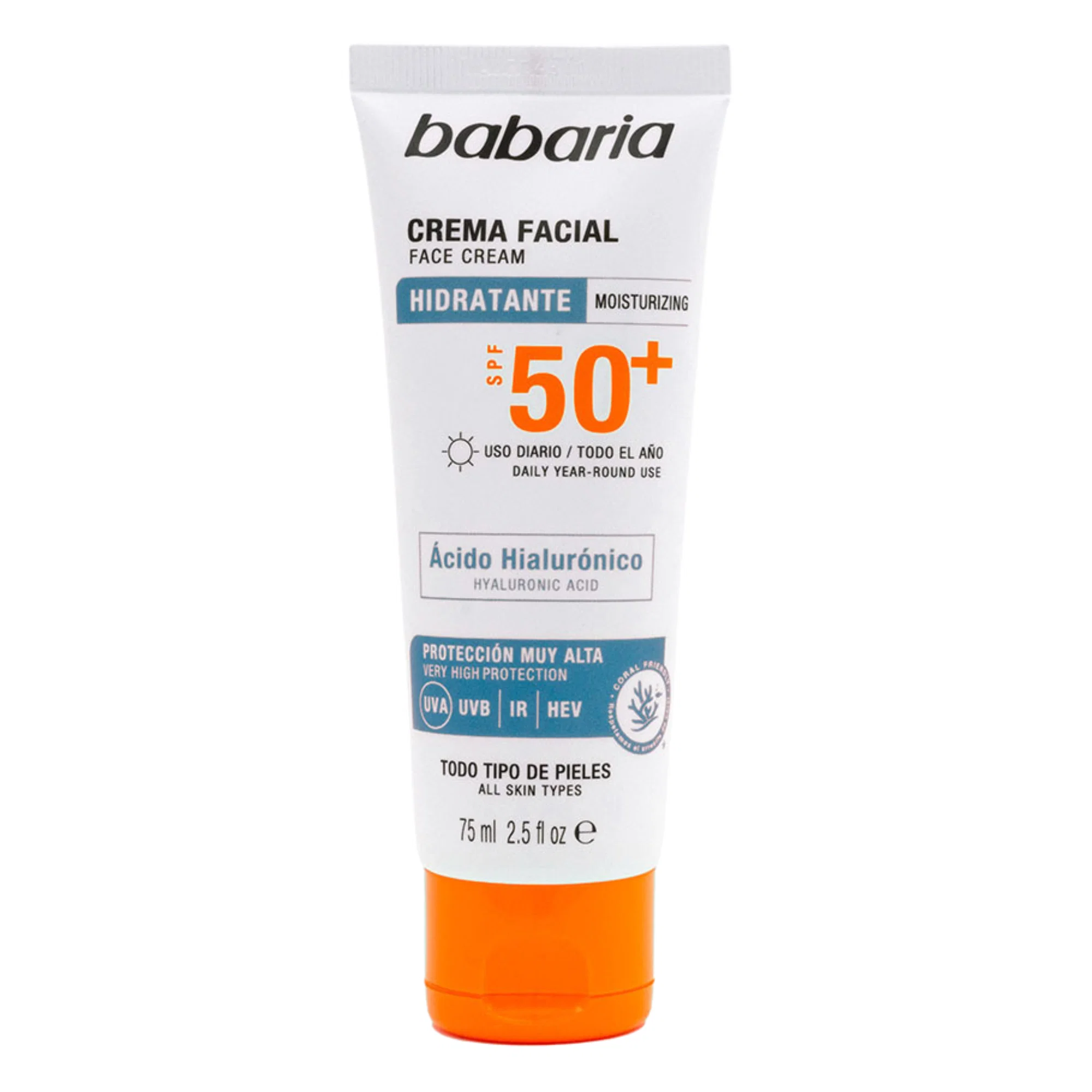 Hyaluronic Face Cream SPF50