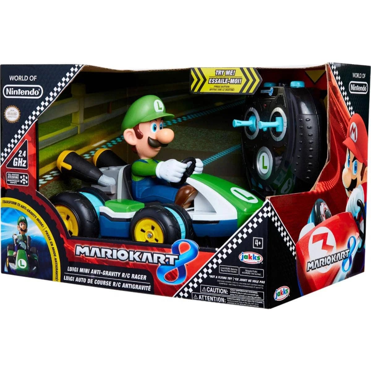 Mario Kart Luigi fjarstýrður bíll