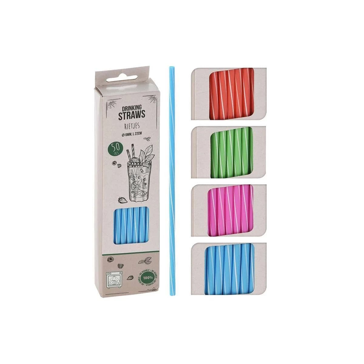 Drinking Straws Color