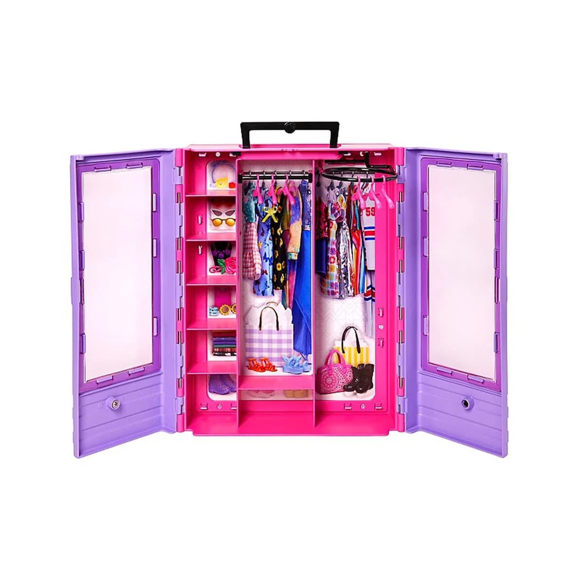 Barbie fataskápur fjólublár