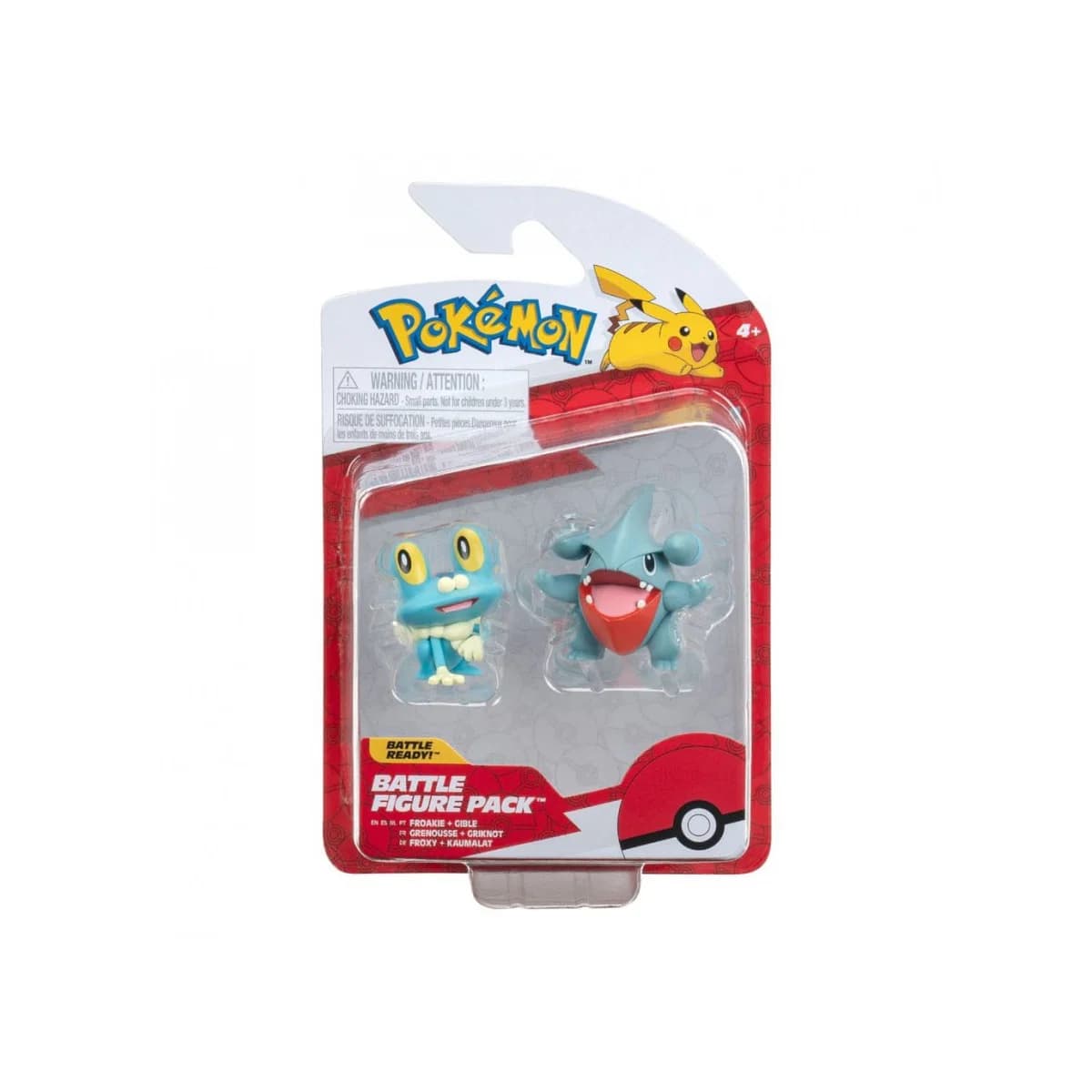 Battle Figure Gible & Froakie