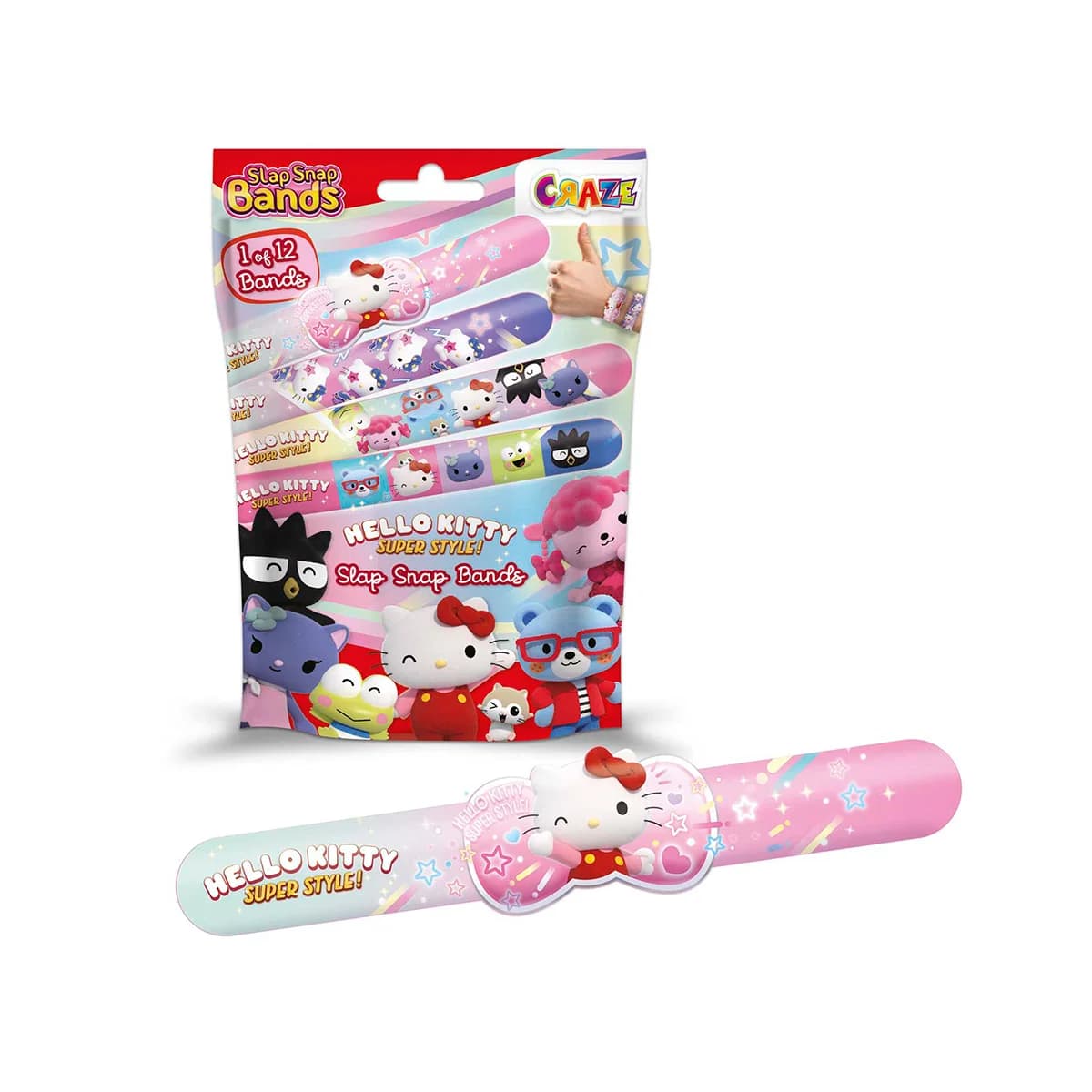 Slap Snap Bands Hello Kitty