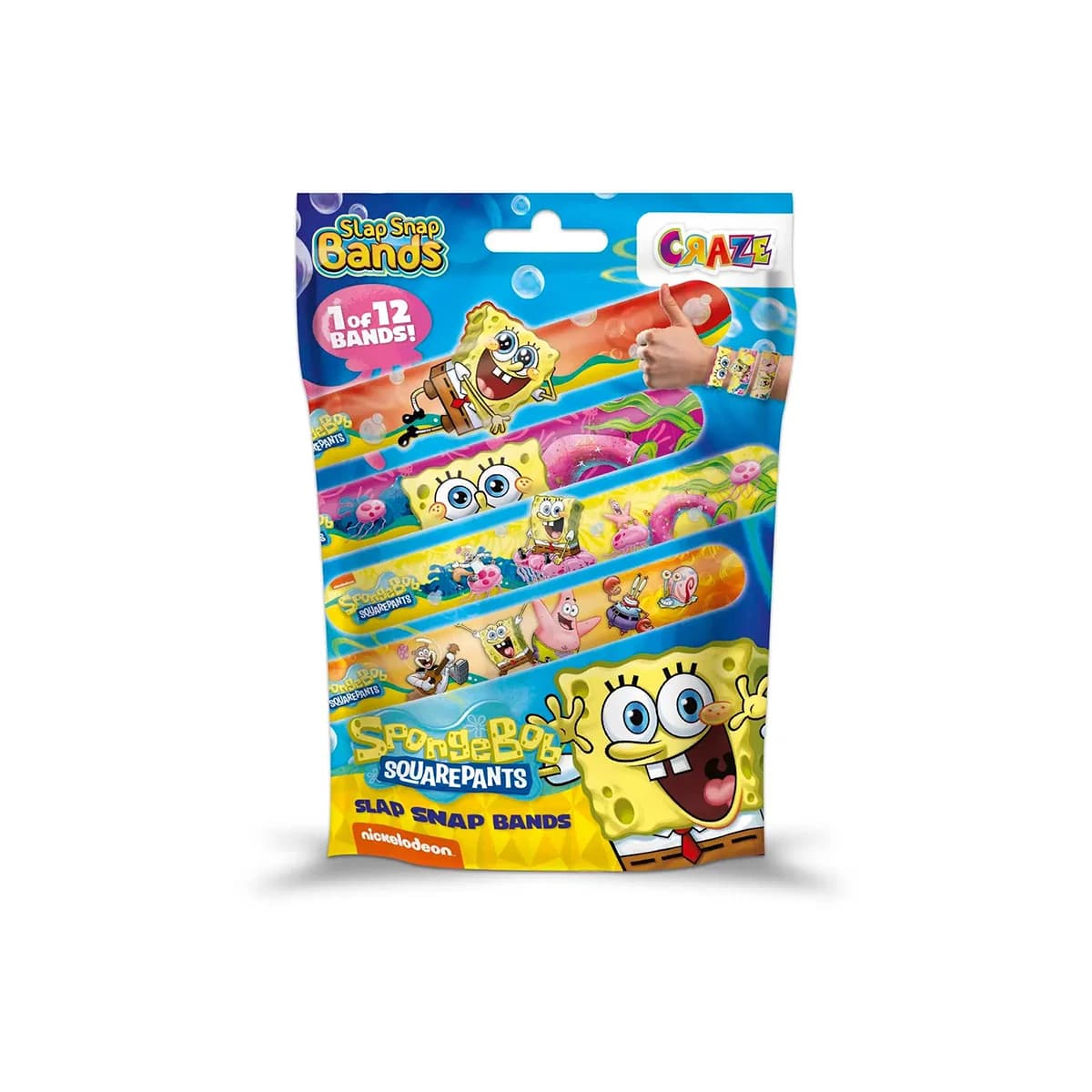 Slap Snap Bands SpongeBob
