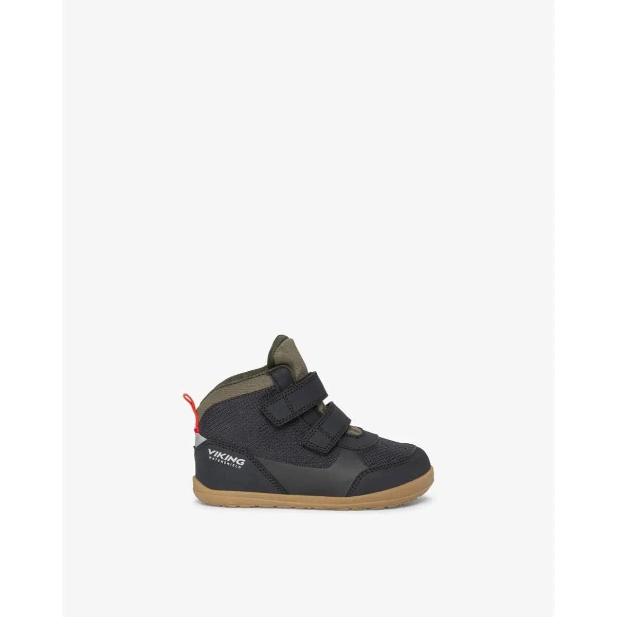 Strigaskór Aspen Barefoot Mid WP 2V Black