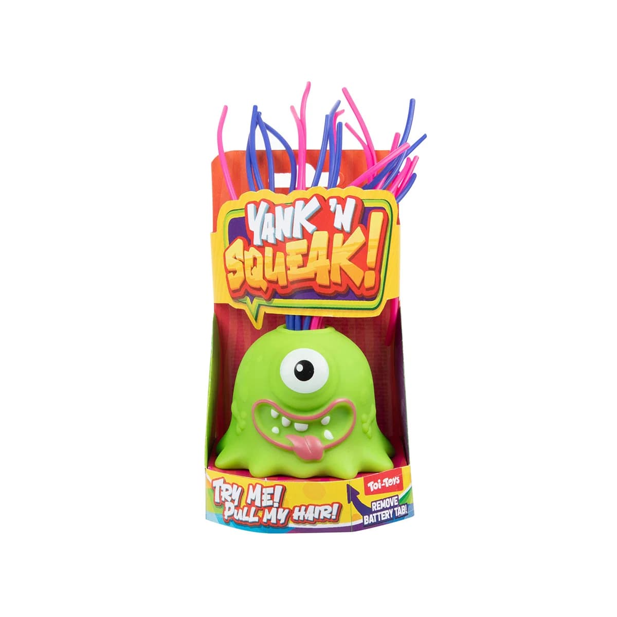 Monster with Pullable Hair