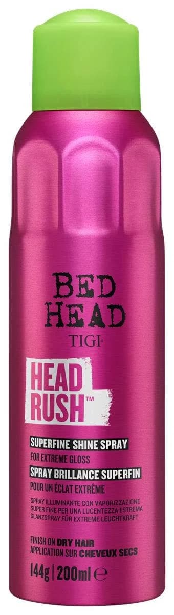 Bed Head Headrush Shine Spray For Smooth Shiny Hair 200ml