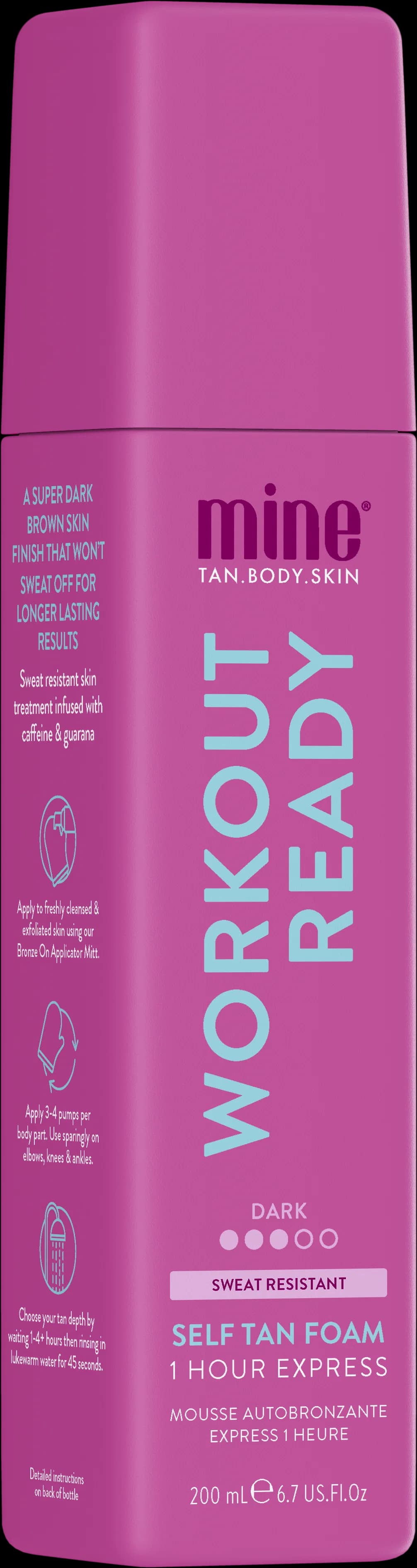 Self Tan Foam Workout Ready 200ml