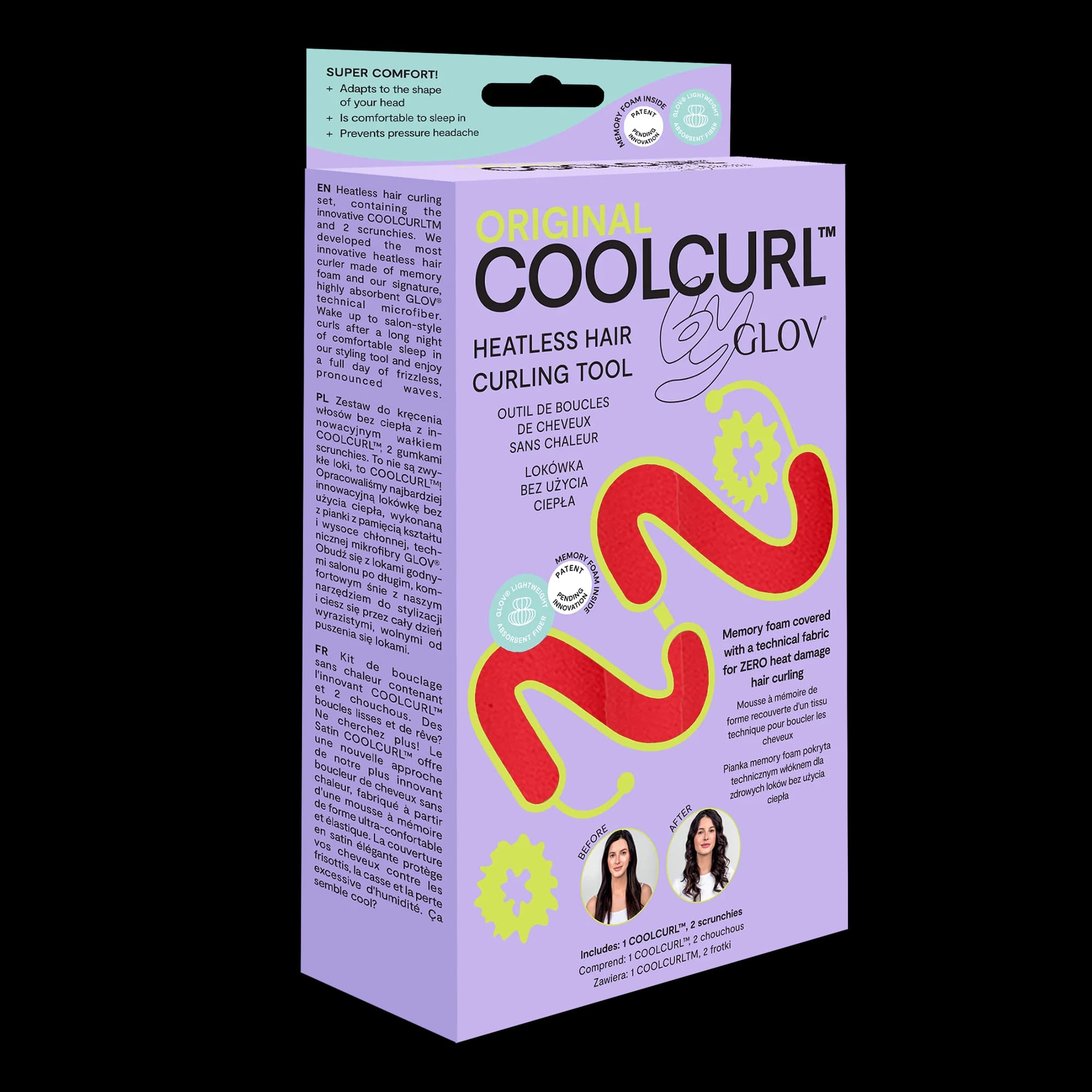 Coolcurl Rautt