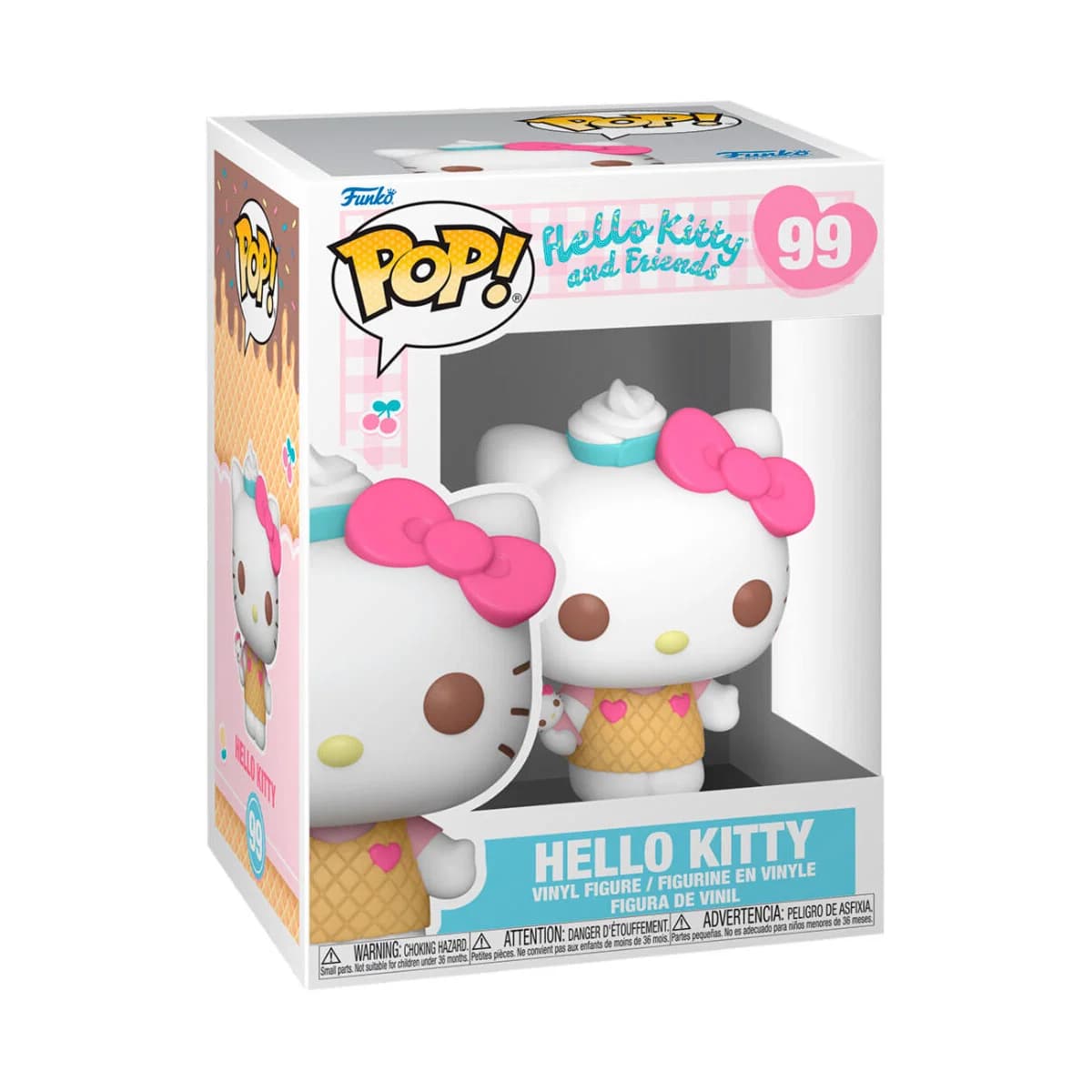 Hello Kitty Sanrio Ice Cream Vinyl Figure