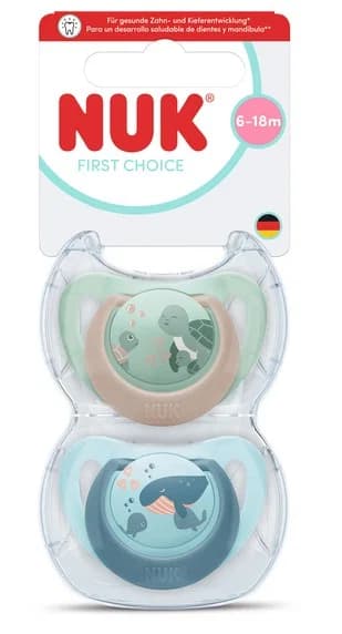 Snuð First Choice Silikon 6-18mán