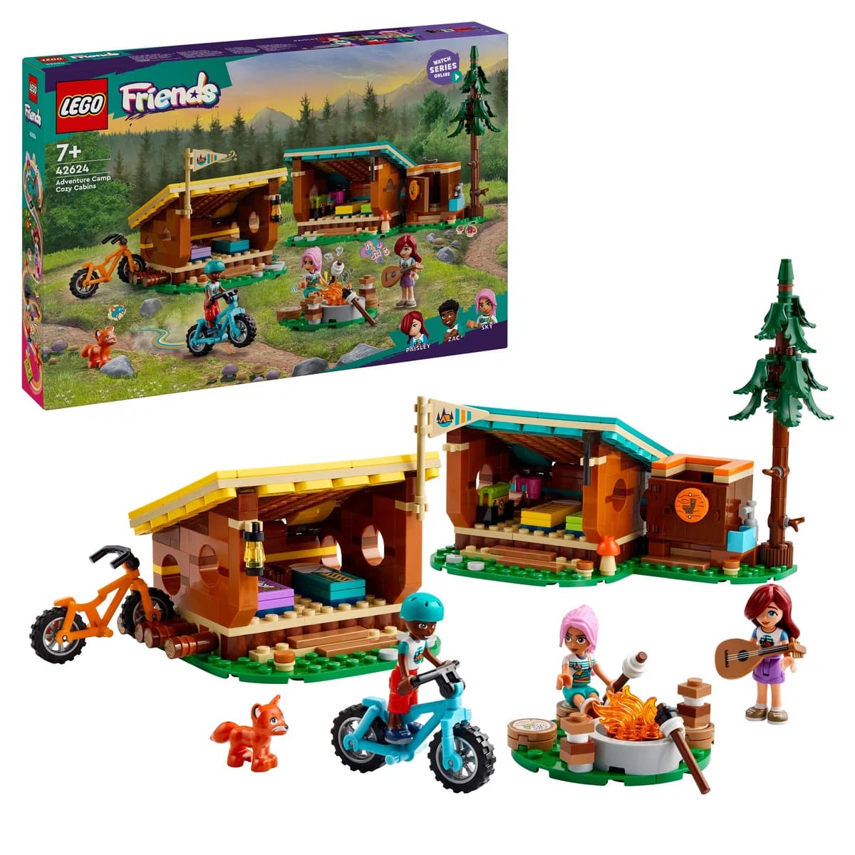 Friends Adventure Camp Cozy Cabins