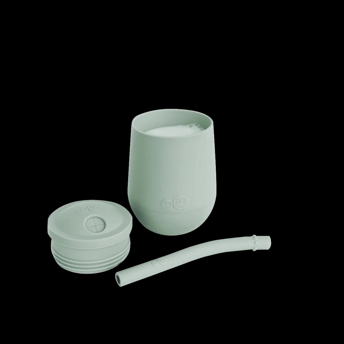 Mini Cup + Straw - Sage