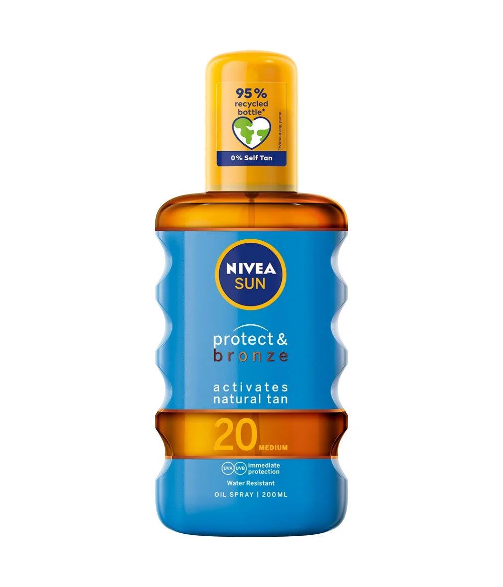 Protect & Bronze Oil Sprey SPF20 Medium 200ml