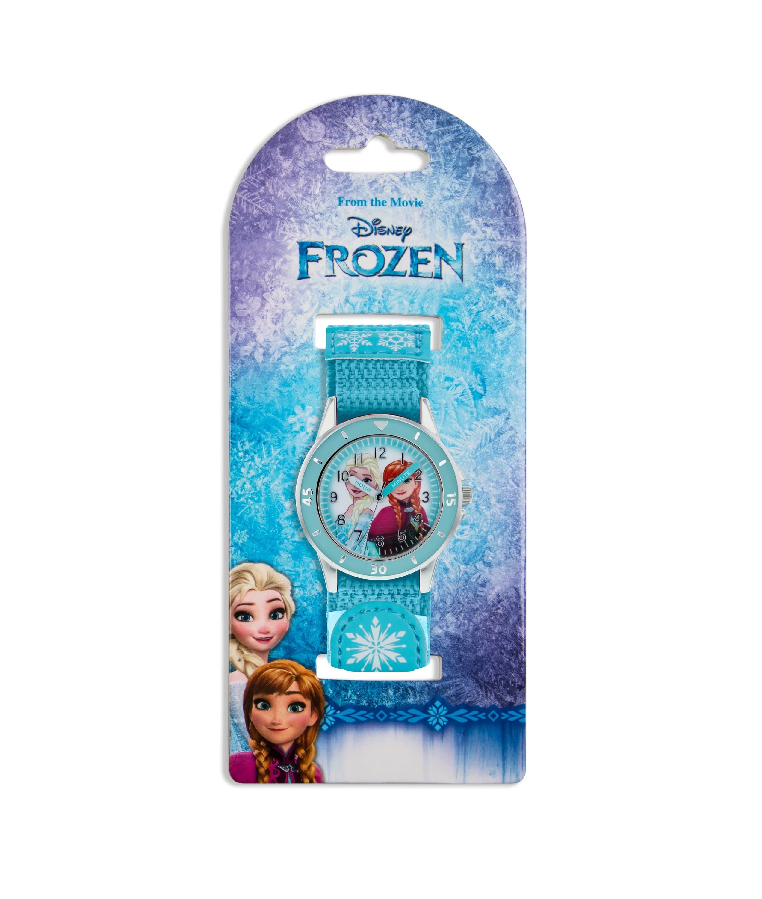 Time Teacher Watch Frozen Fabric Strap