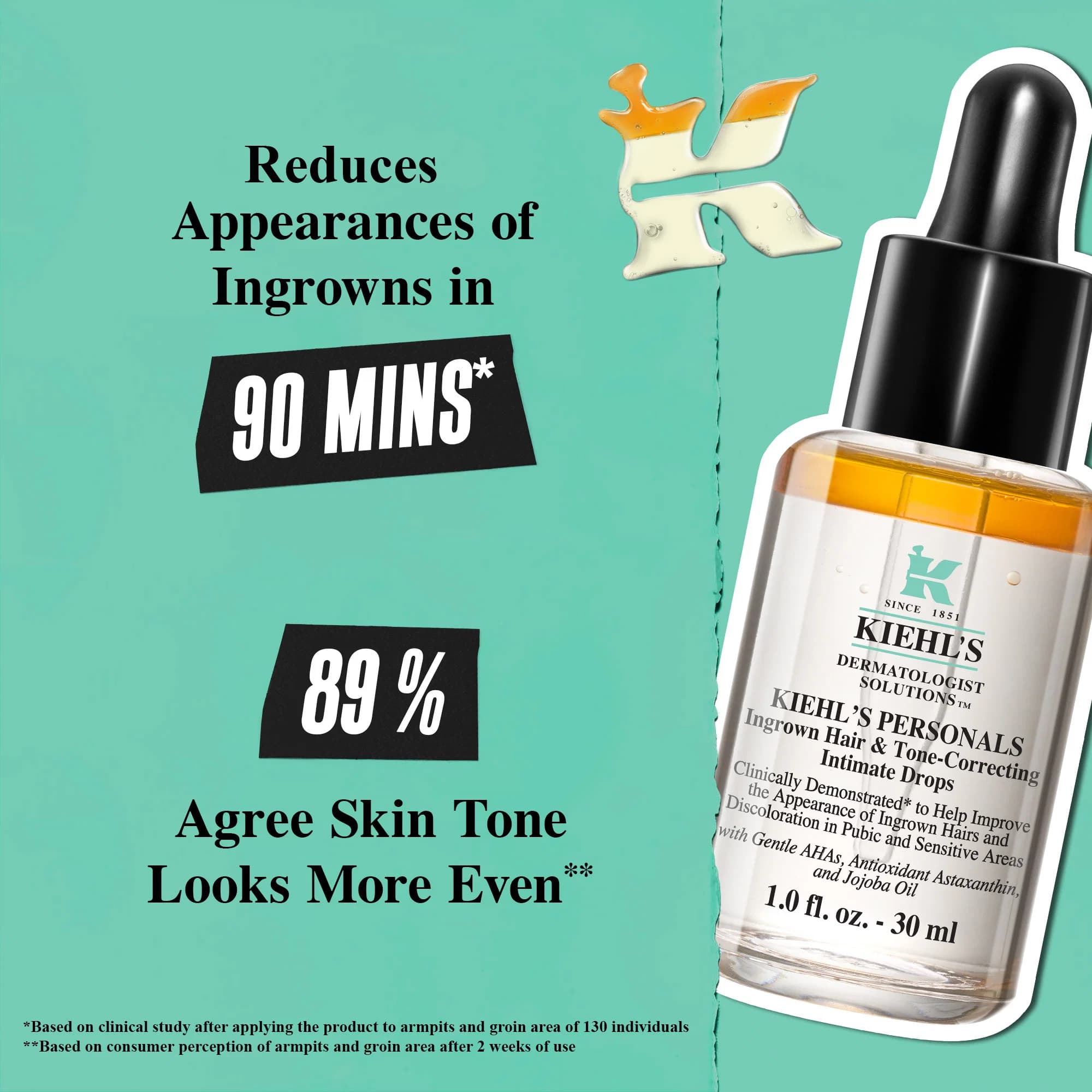 Dermatologist Ingrown Hair Intimate Drops 30ml
