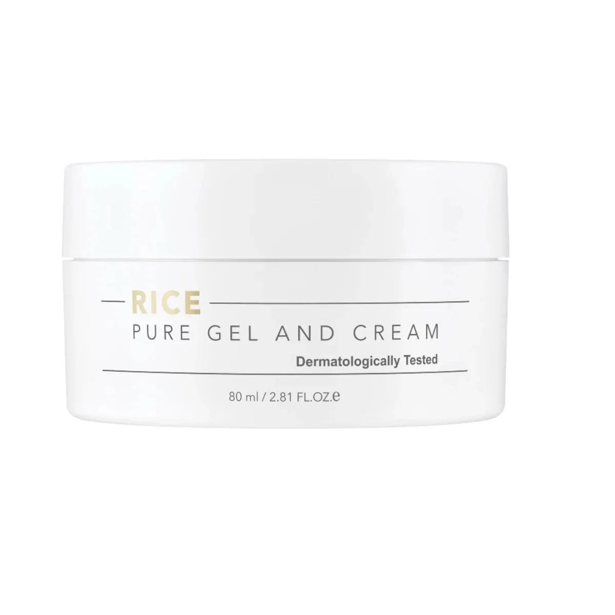 Rice Pure Gel and Cream 80ml