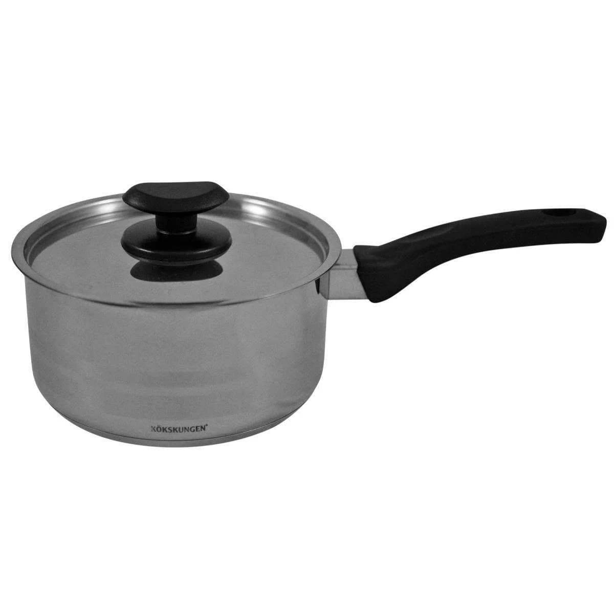 Pottur með skafti 1 líter