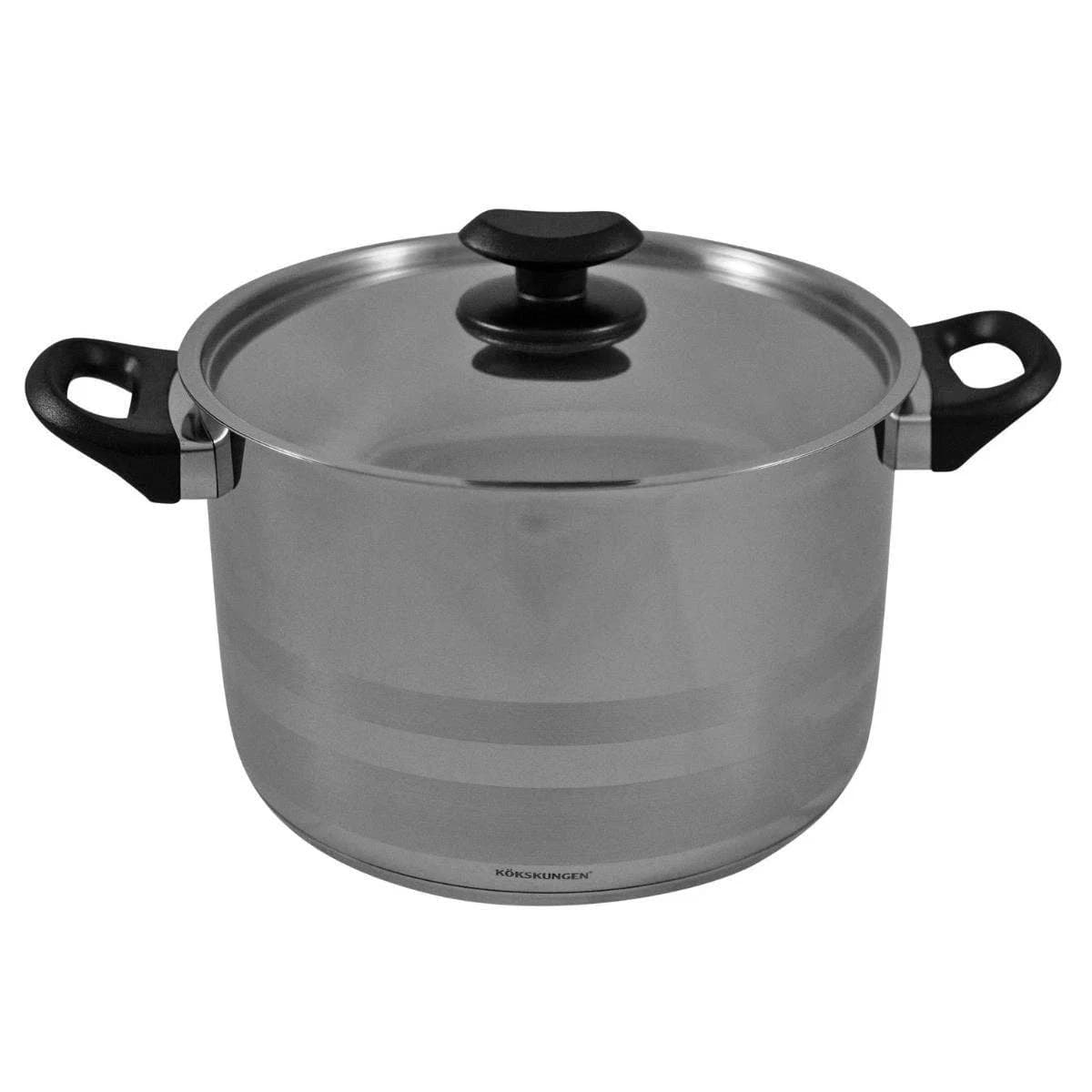 Pottur stál 7 lítrar