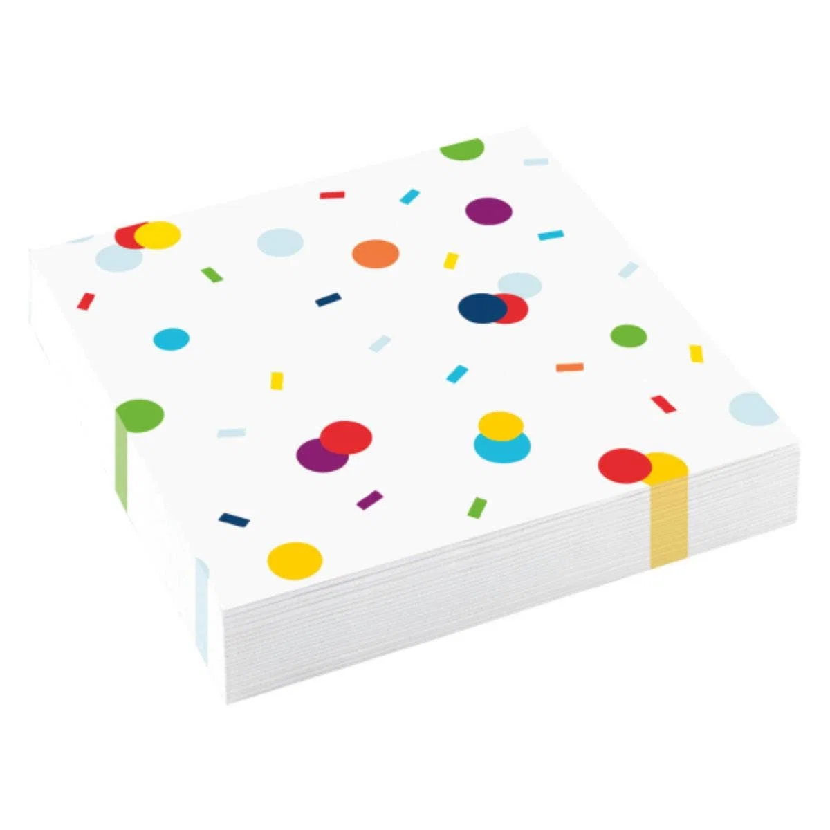 Matarservíettur, Confetti, 20 stk